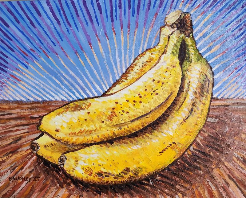 Sunlit Bananas